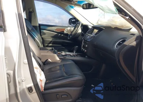 2015 Nissan Pathfinder Sl z USA, uszkodzony, nr VIN 5N1AR2MM2FC614943